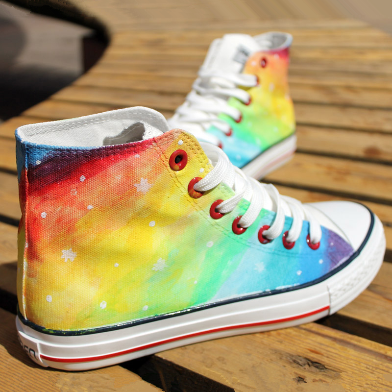 new shoes colourful